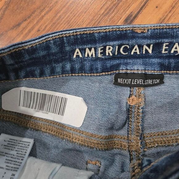 American-eagle-outfitters Women's Blue Jean Shorts - Picture 4 of 5